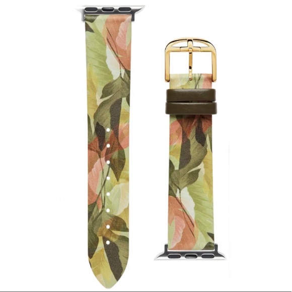 TED BAKER LONDON Floral Leather Apple Watch® Band 74$ - Picture 2 of 4